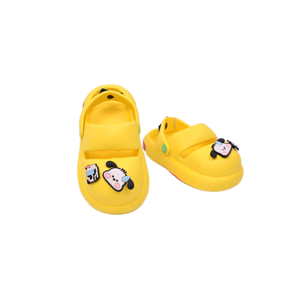 GIRLS CROCKS IR YELLOW 619-13 EVA
