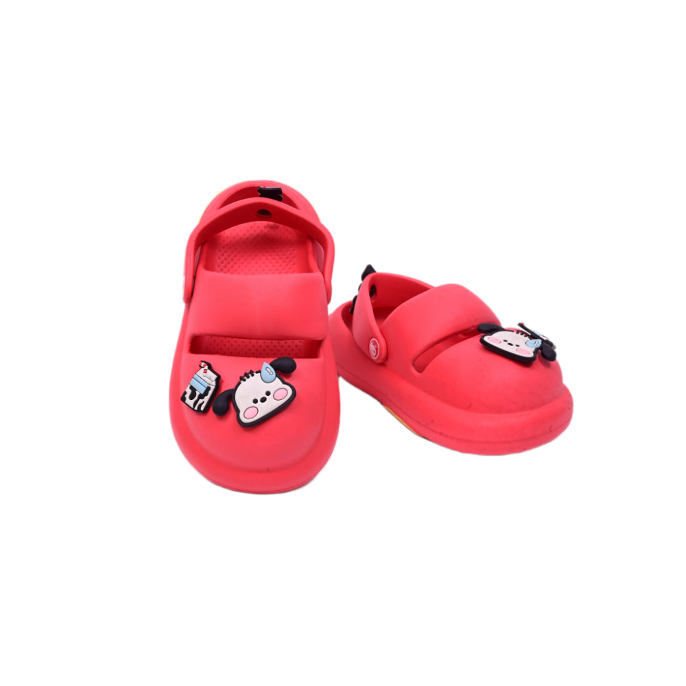 GIRLS CROCKS IR RED 619-13 EVA