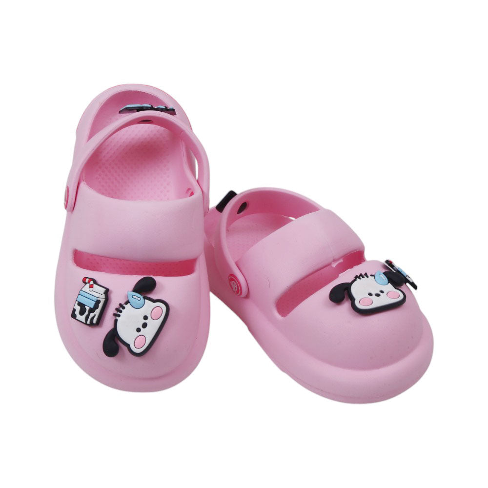 GIRLS CROCKS IR 28-29 PINK 619-13 EVA