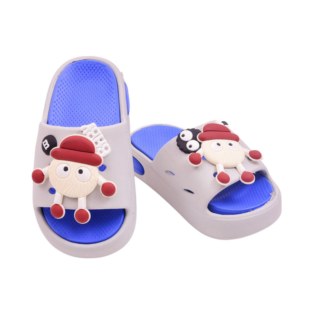 BOYS SLIPPER IR 26-27 GRAY 1388-71 EVA