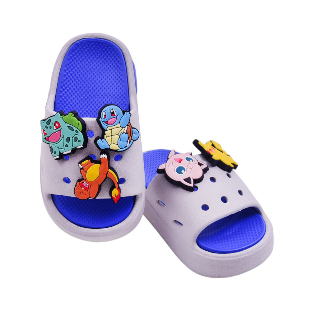 BOYS SLIPPER IR 24-25 GRAY 1388-75 EVA