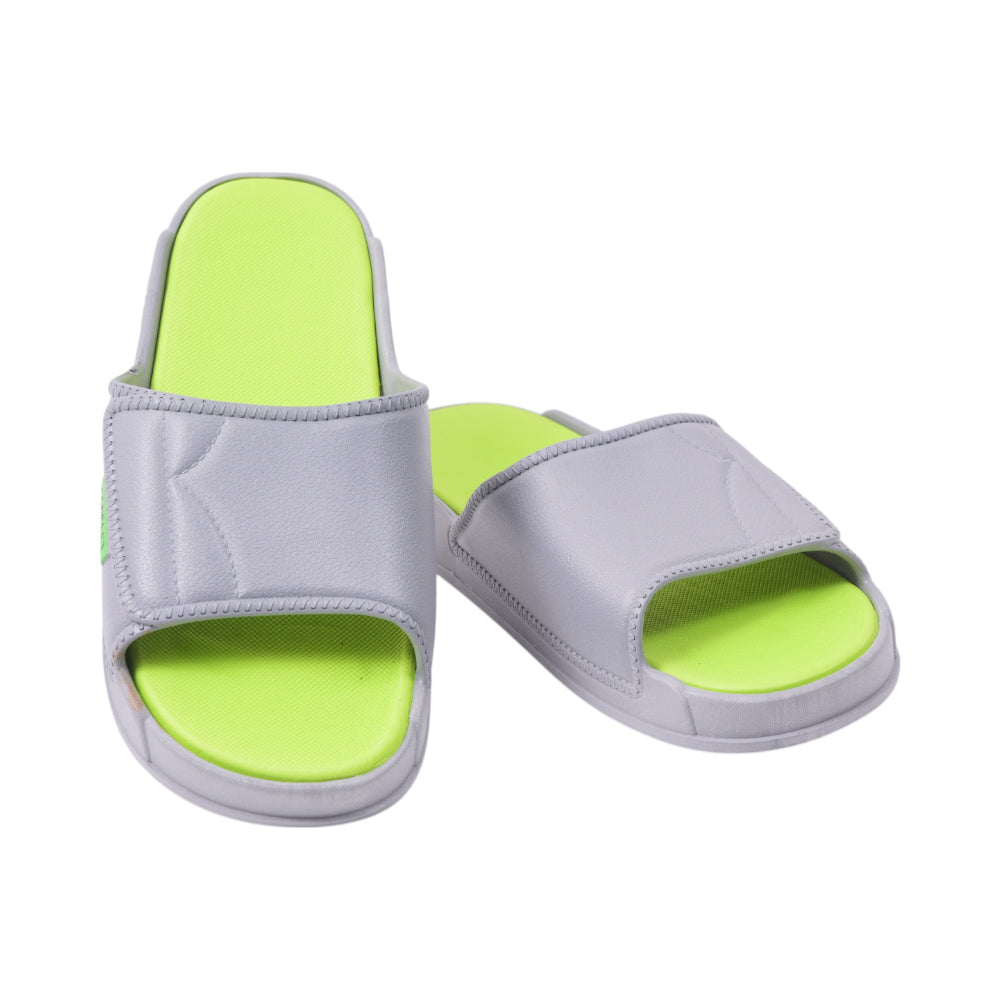 MEN SLIPPER IR 40 GRAY 8989-1 PVC+EVA