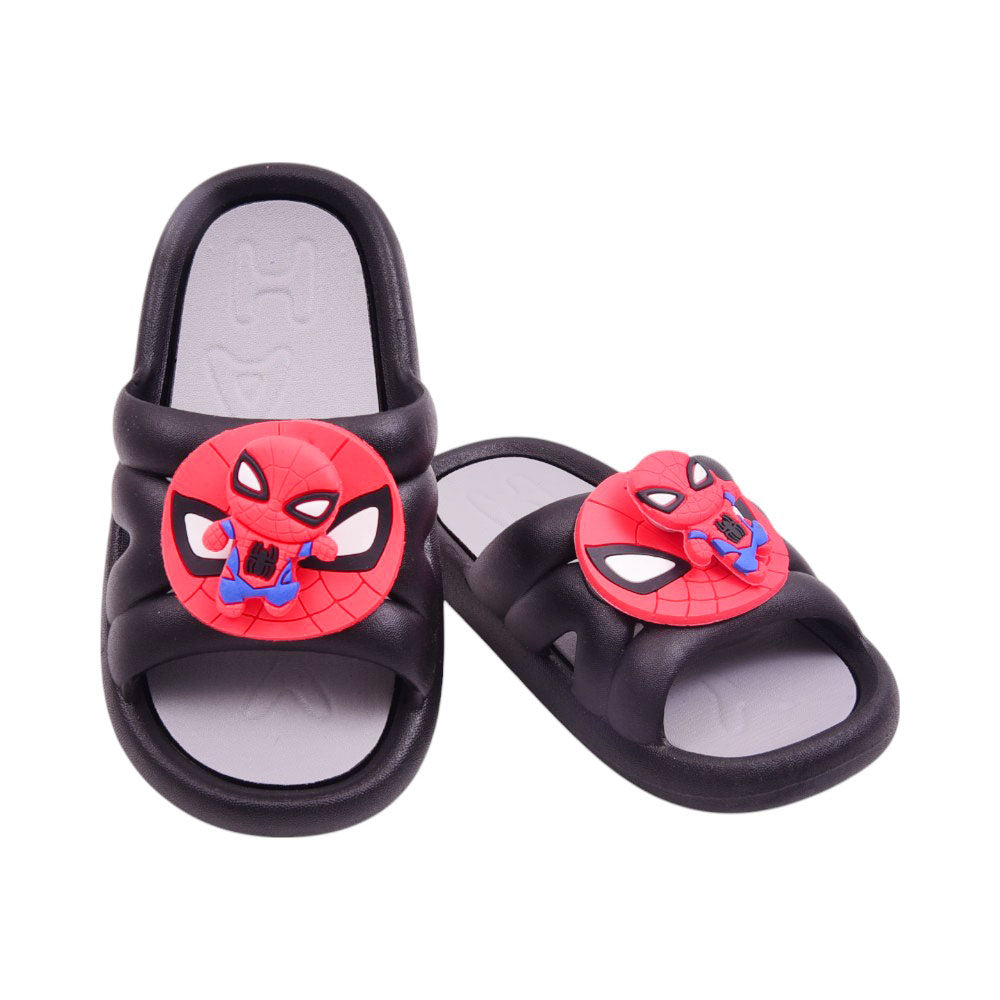 BOYS SLIPPER 27 BLACK 9660+11 PVC 26-30