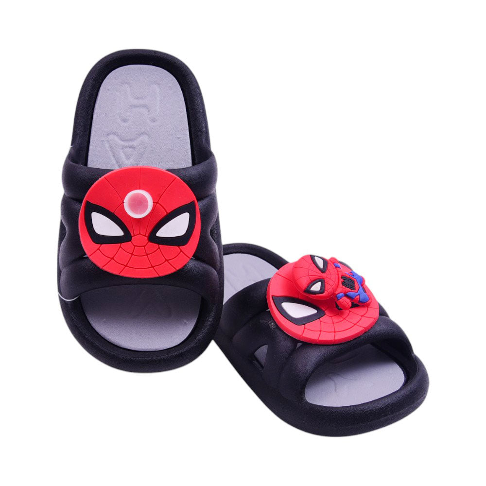 BOYS SLIPPER 26 BLACK 9660+11 PVC 26-30