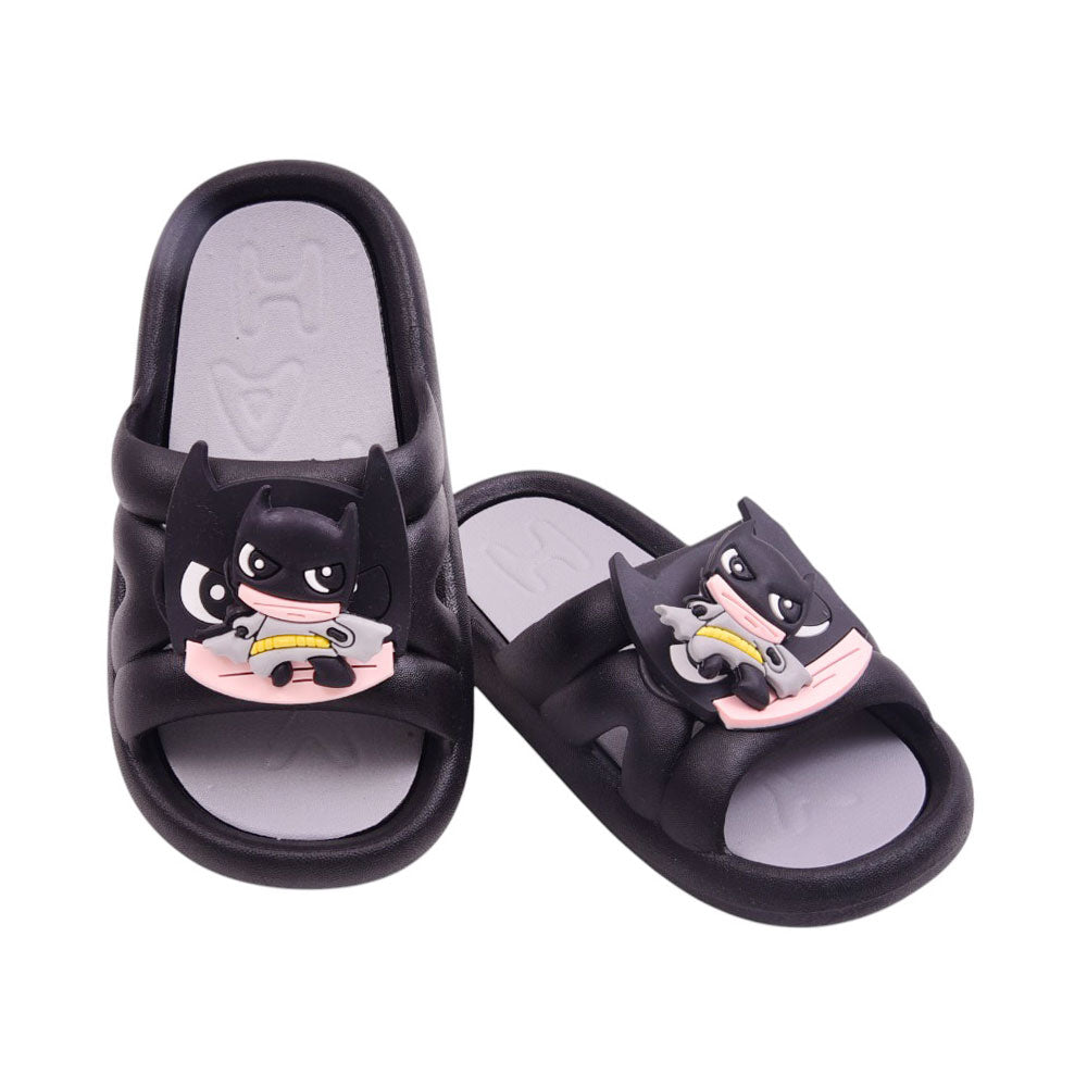 BOYS SLIPPER 27 BLACK 9660+10 PVC 26-30