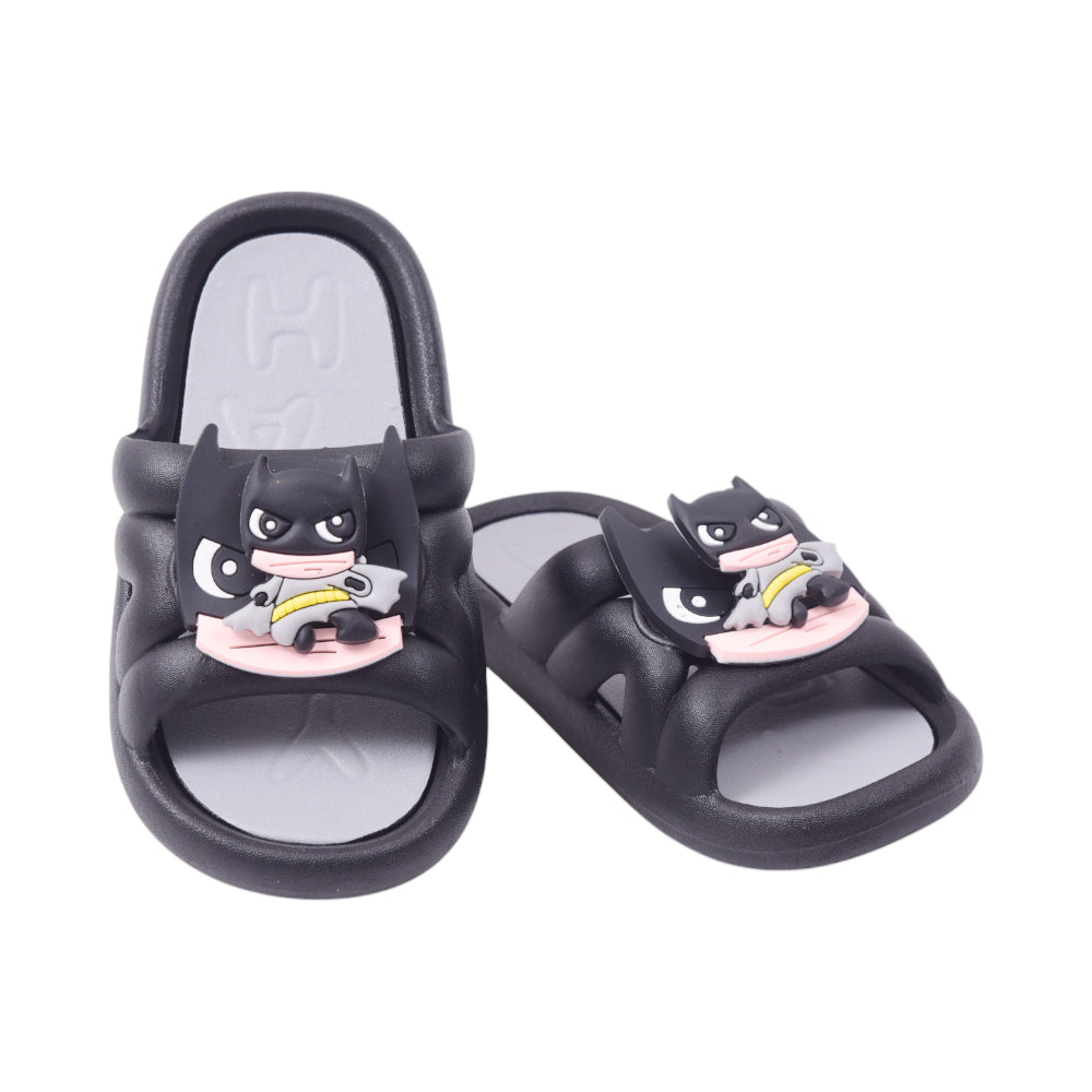 BOYS SLIPPER 26 BLACK 9660+10 PVC 26-30