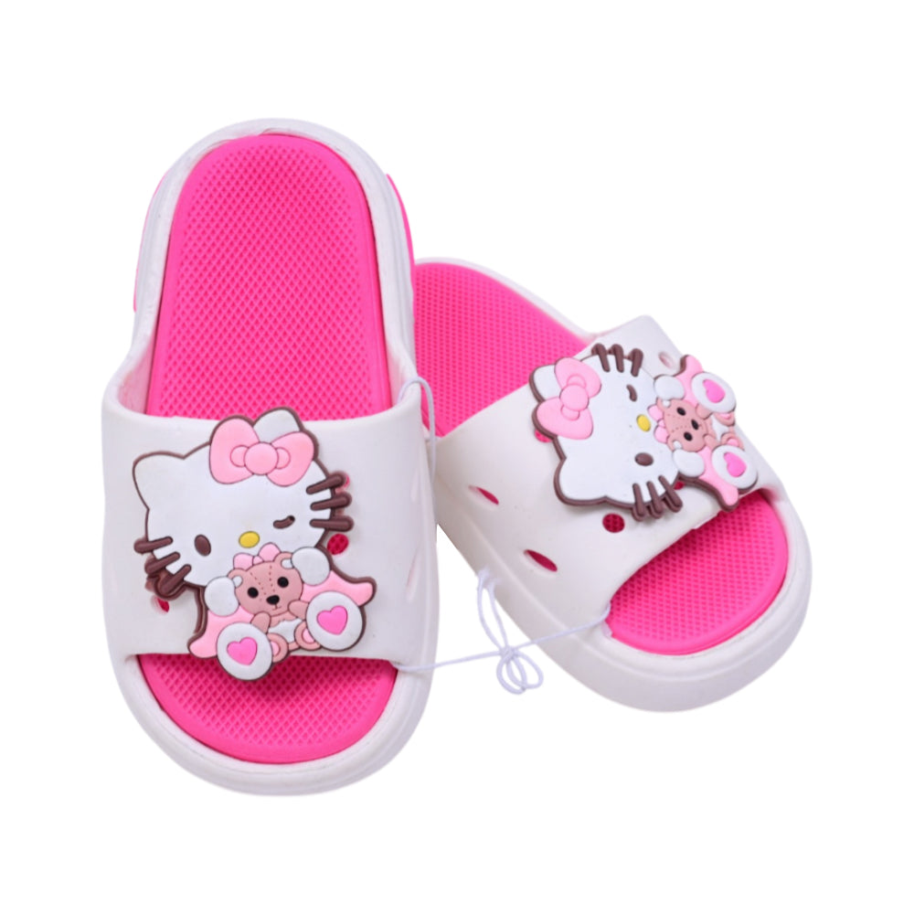 GIRLS SLIPPER WHITE 1301+65 EVA 24-29