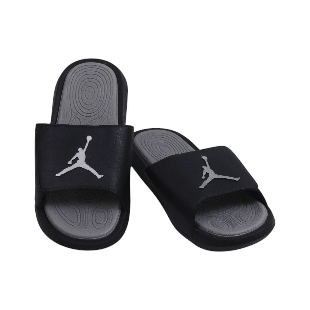 MENS SLIPPER 40 BLACK GRAY 8910+1 PVC+EVA 40-45