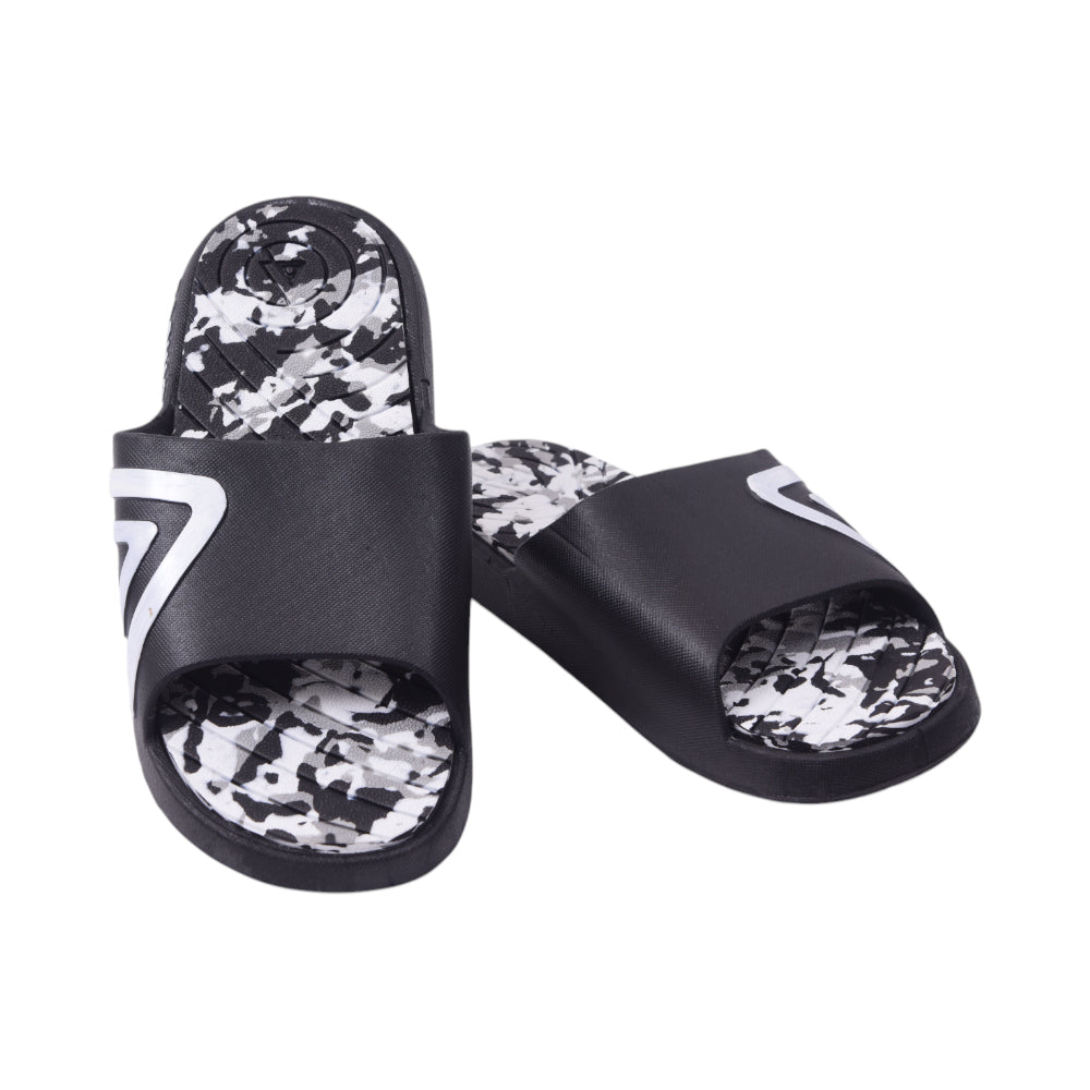 MENS SLIPPER 40 BLACK 8888W+162 PVC+EVA 40-44