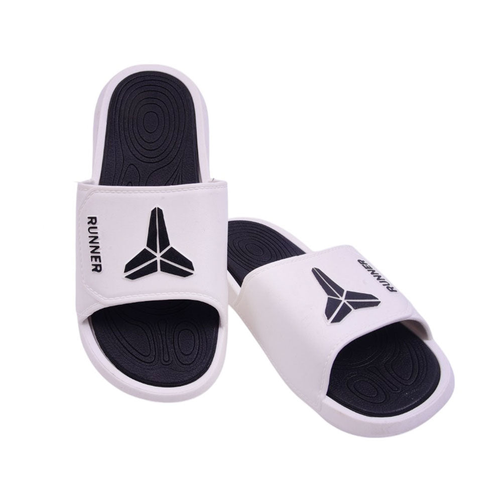 MENS SLIPPER 42 WHITE 3376+1 PVC+EVA 40-45