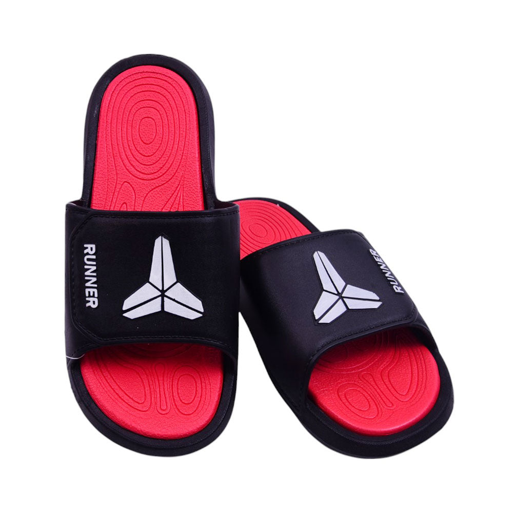 MENS SLIPPER 43 BLACK 3376+1 PVC+EVA 40-45