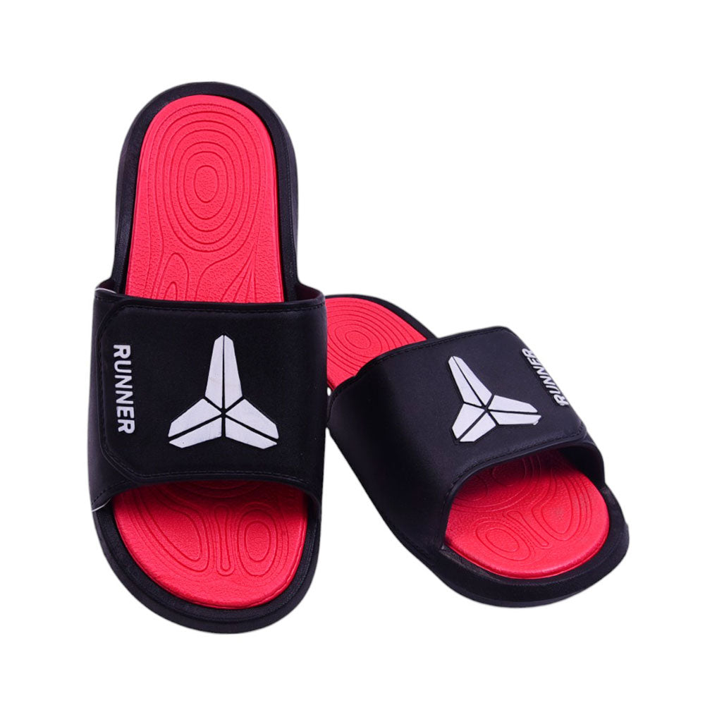 MENS SLIPPER 42 BLACK 3376+1 PVC+EVA 40-45