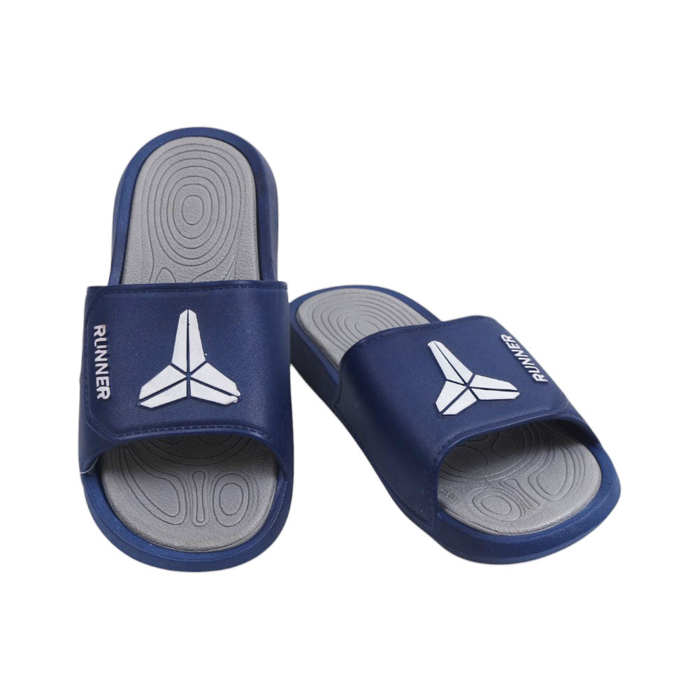 MENS SLIPPER 41 NAVY 3376+1 PVC+EVA 40-45