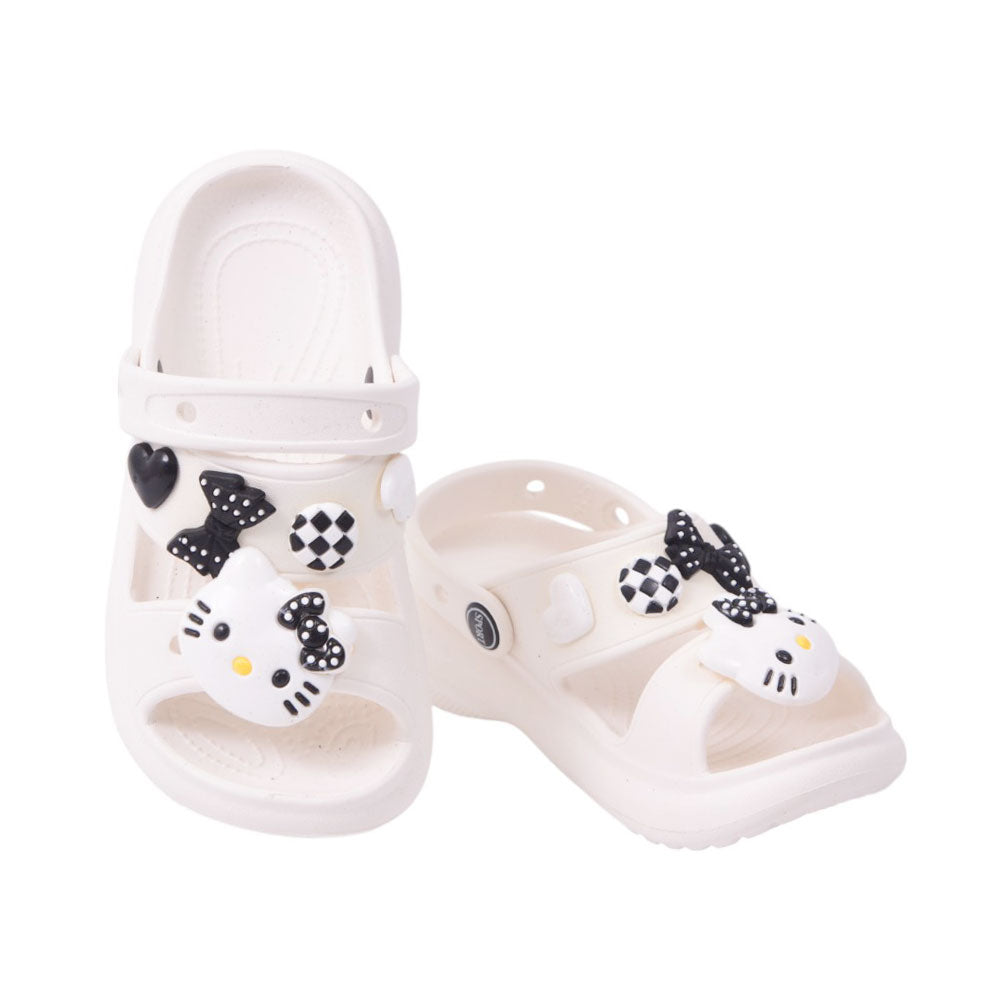 GIRLS SANDLE 26-27 WHITE 617+55 EVA 24-29