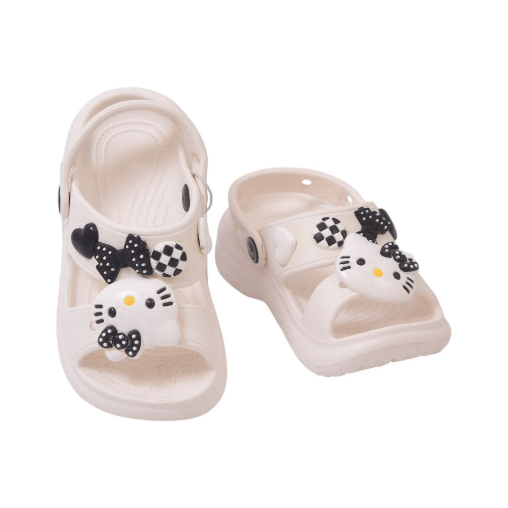 GIRLS SANDLE 24-25 WHITE 617+55 EVA 24-29