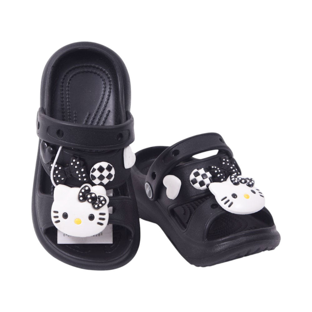 GIRLS SANDLE 24-25 BLACK 617+55 EVA 24-29
