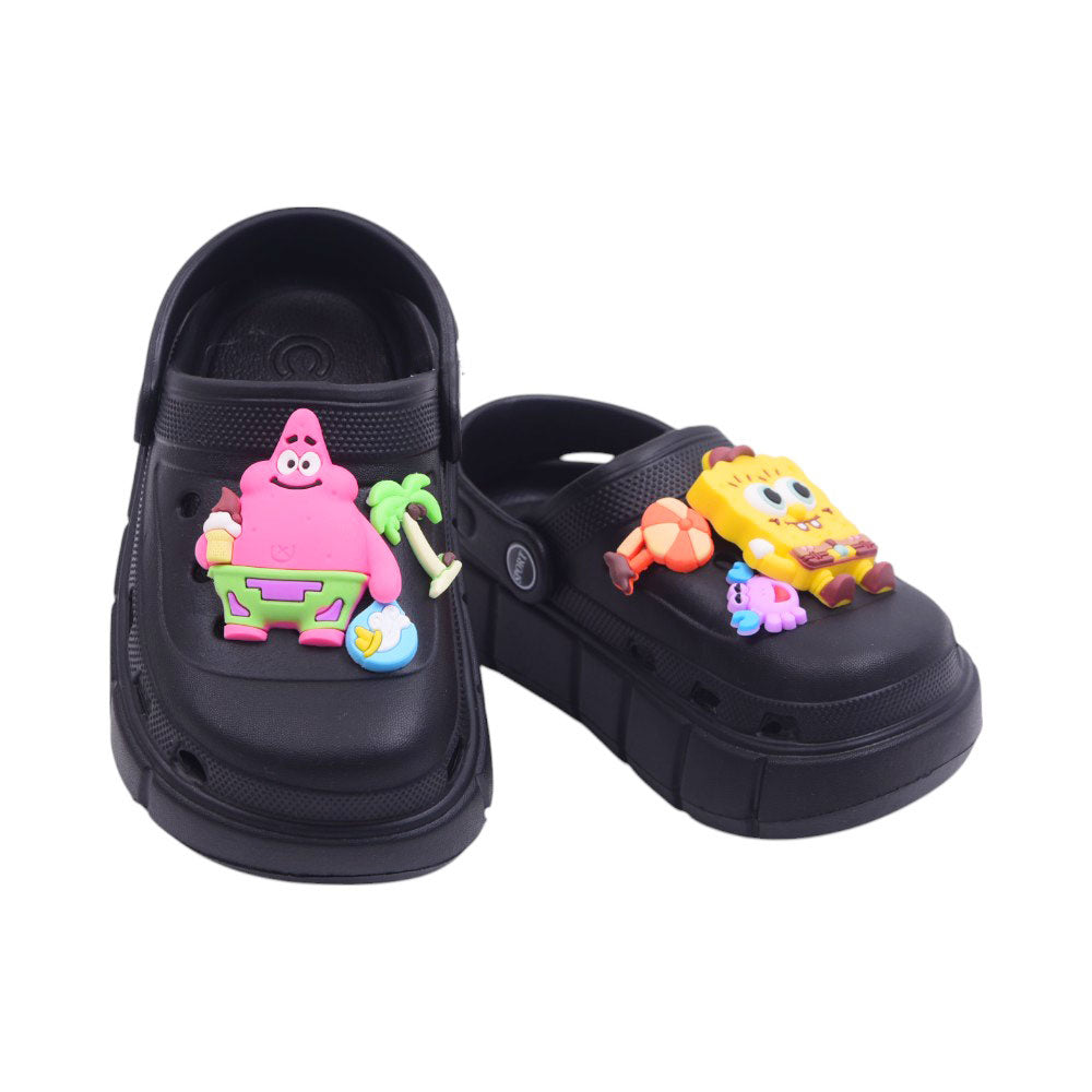 GIRLS CROCKS 24-25 BLACK 9008+188 EVA 24-29