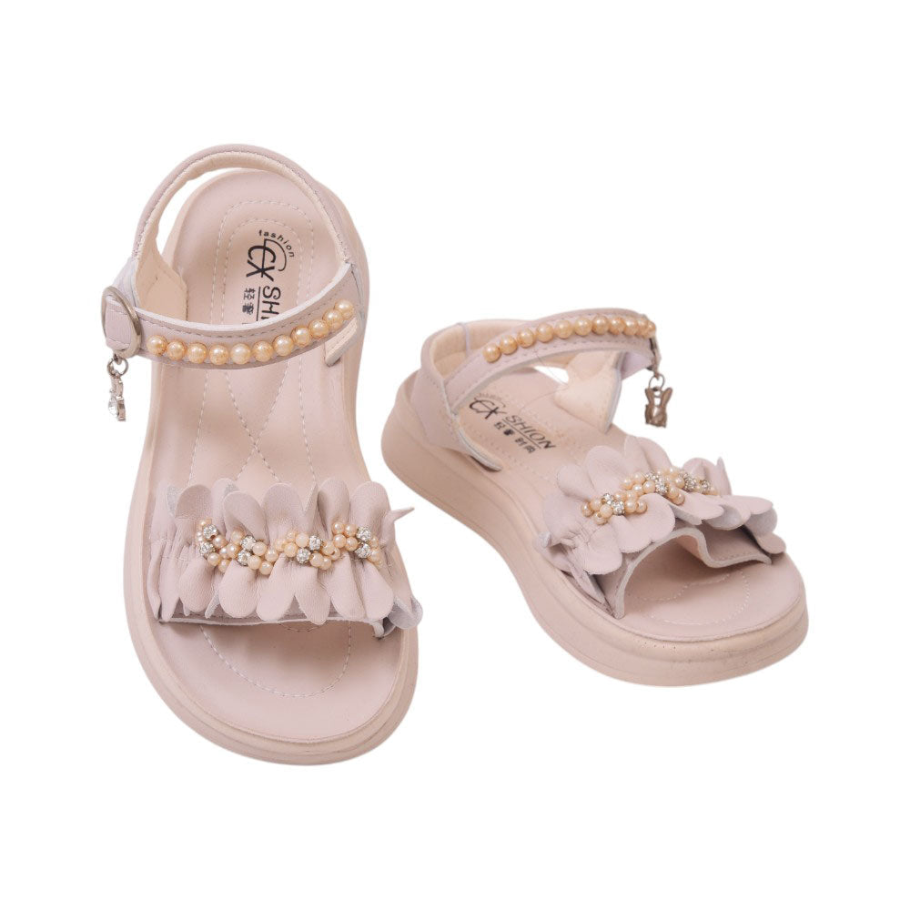 GIRLS SANDAL 30 BEIGE C-8809