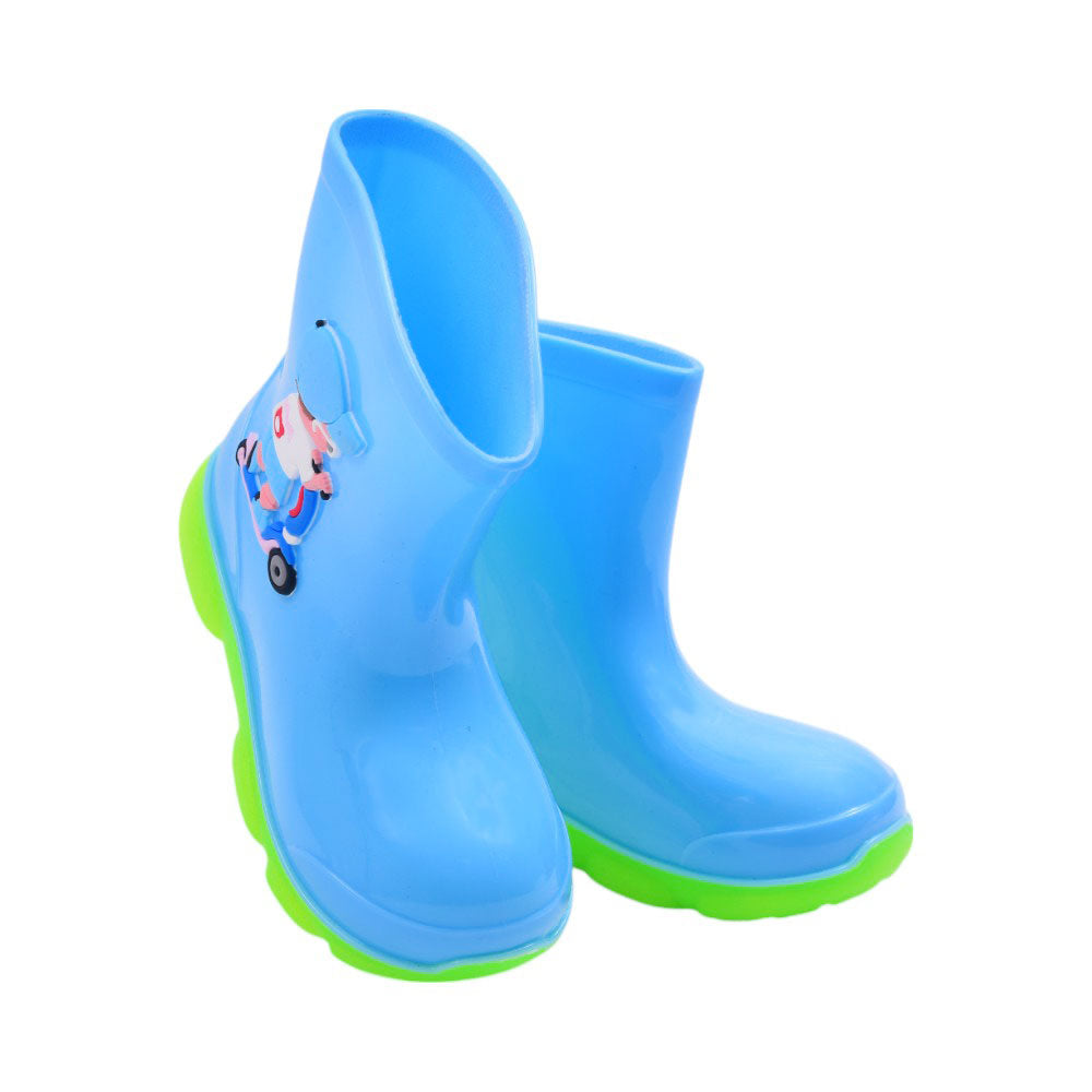 UNISEX RAIN SHOES IR 32 BLUE NO.635 PVC 31-35