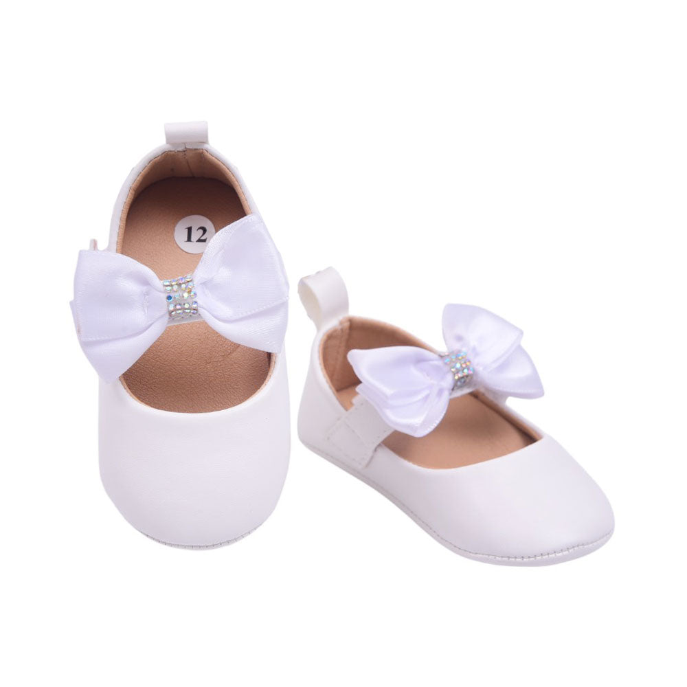 GIRLS PUMPS WHITE 12 W-1 11-13