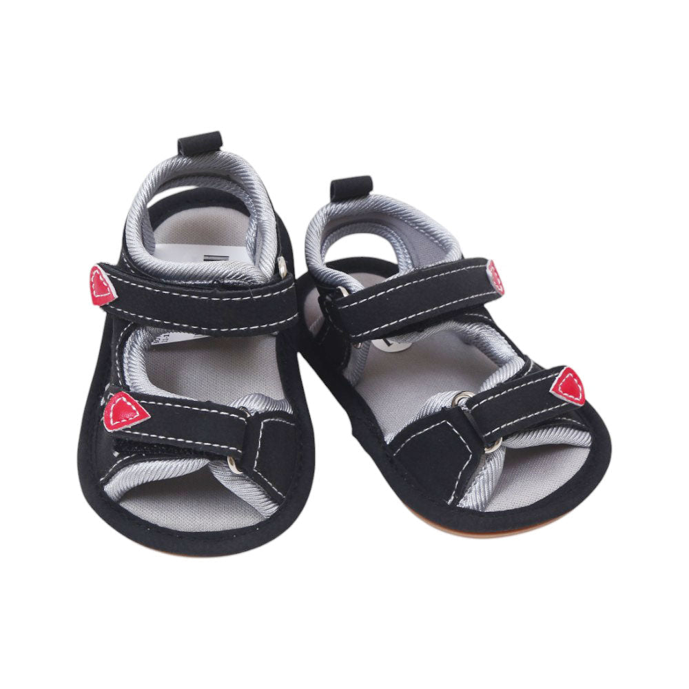 BOYS SANDAL BLACK 11 B-1 11-13