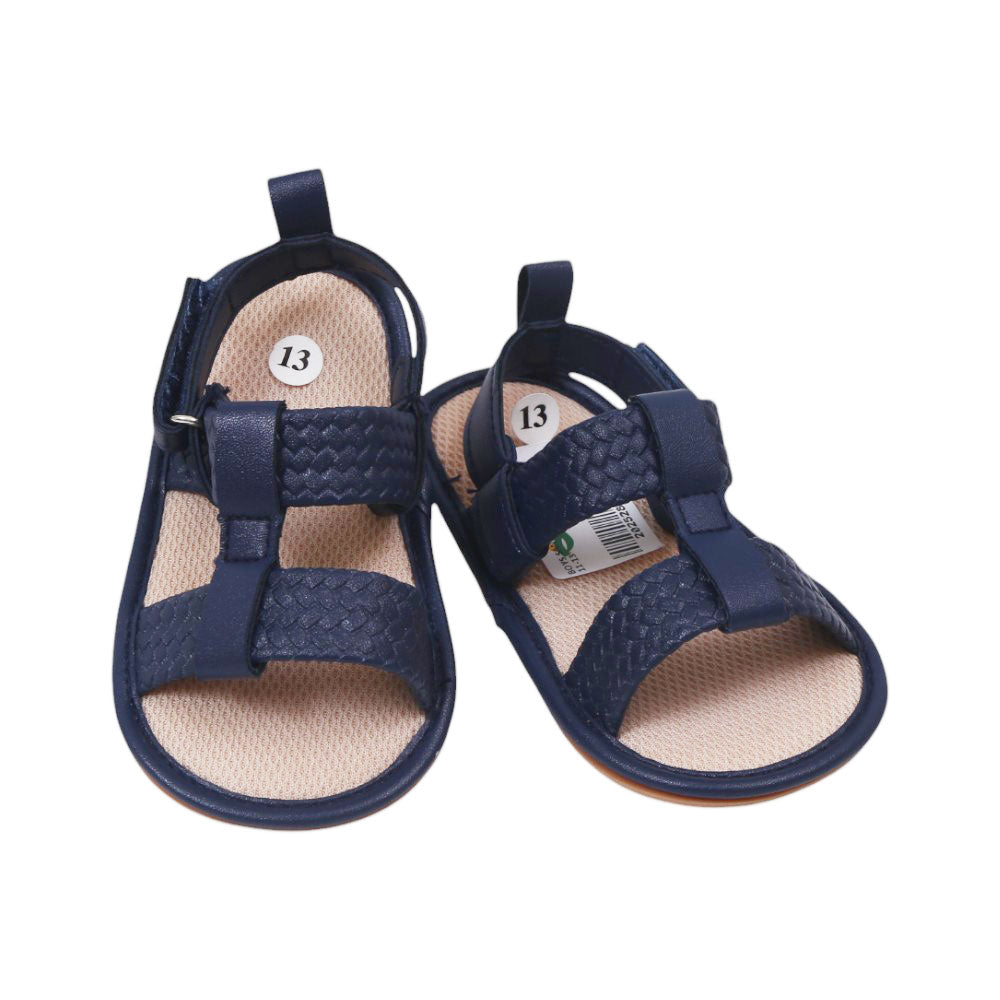 BOYS SANDAL NAVY 13 B-2 11-13
