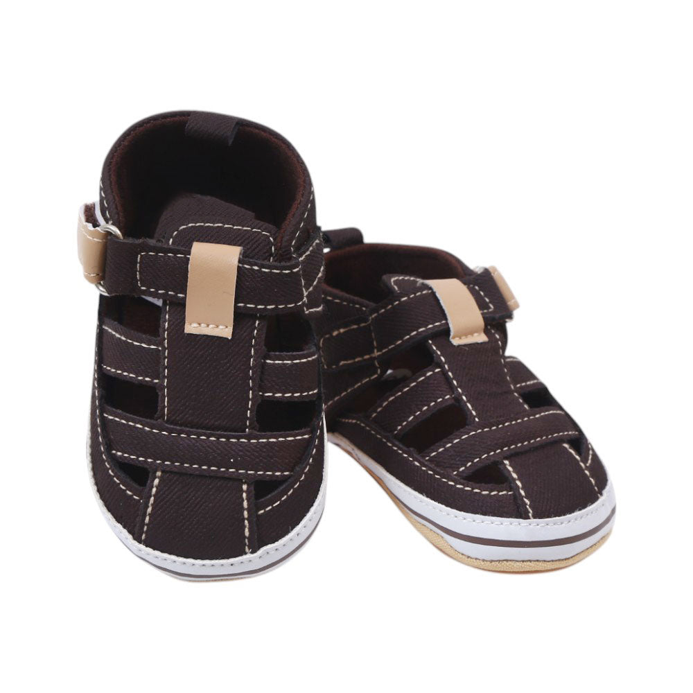 BOYS SANDAL COFFEE 12 B-3 11-13
