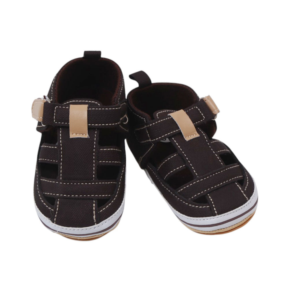 BOYS SANDAL COFFEE 13 B-3 11-13