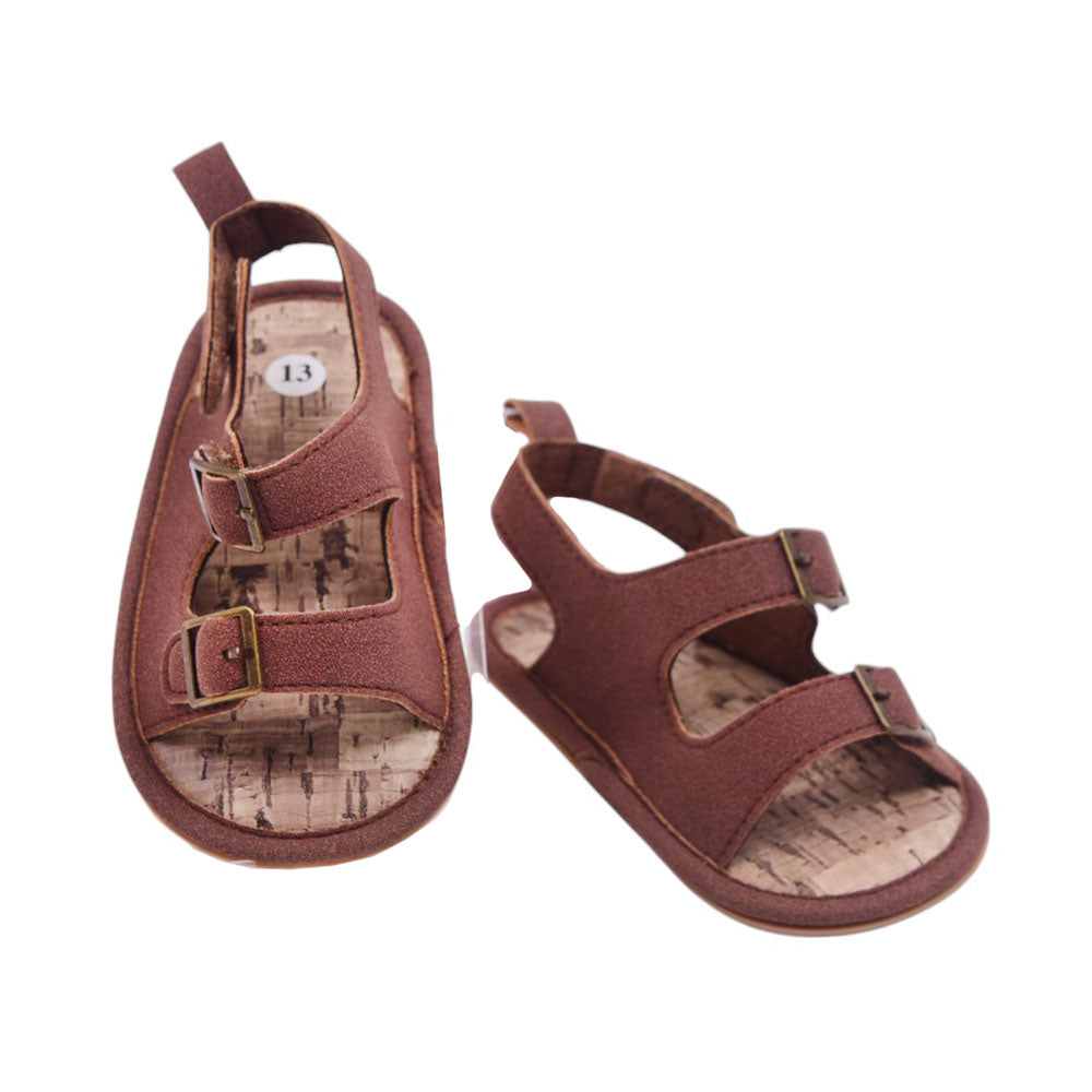 BOYS SANDAL 13 COFFEE B-5 11-13 Y.T