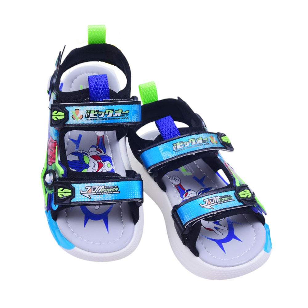 BOYS SANDAL 29 GREEN B615 27-32