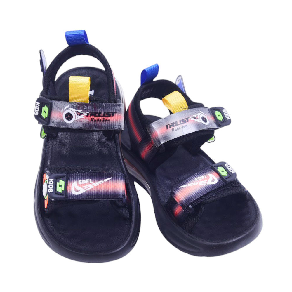 BOYS SANDAL 28 BLUE-BLACK A2401 27-32