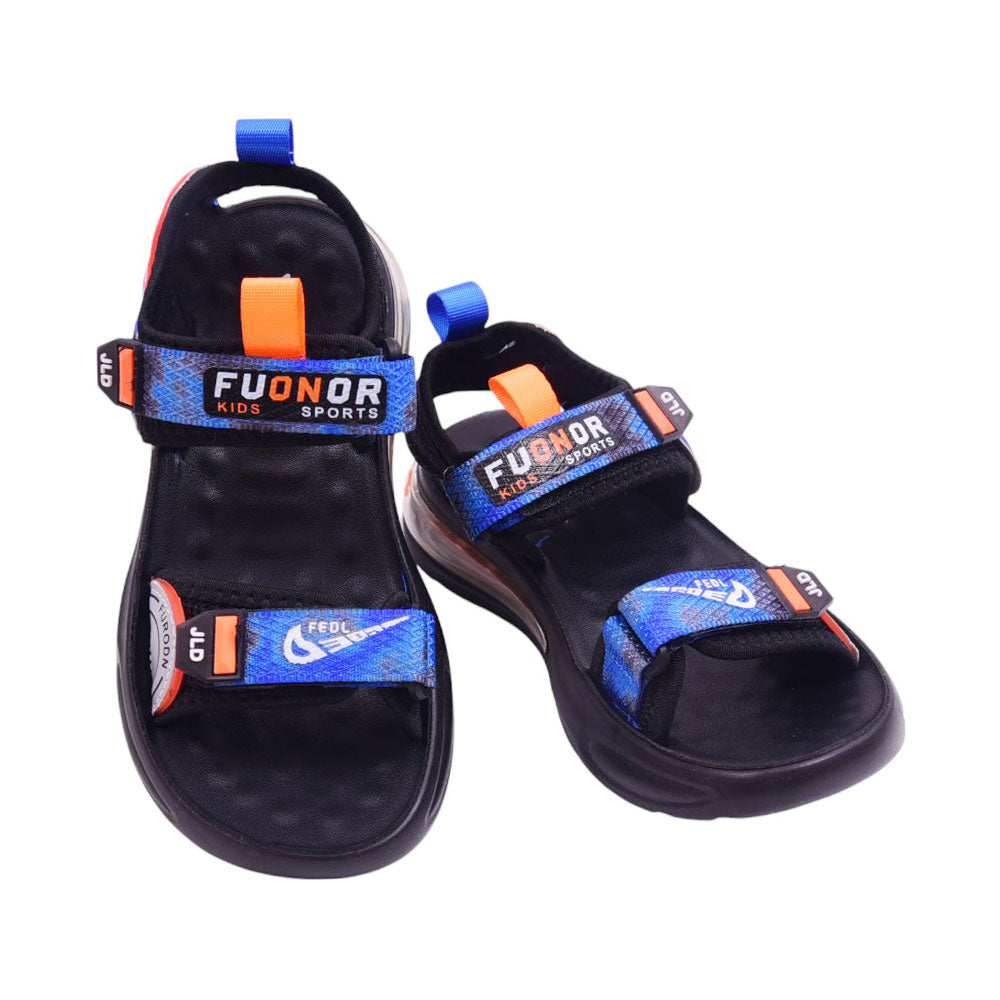 BOYS SANDAL 33 BLUE-BLACK B2408 32-37
