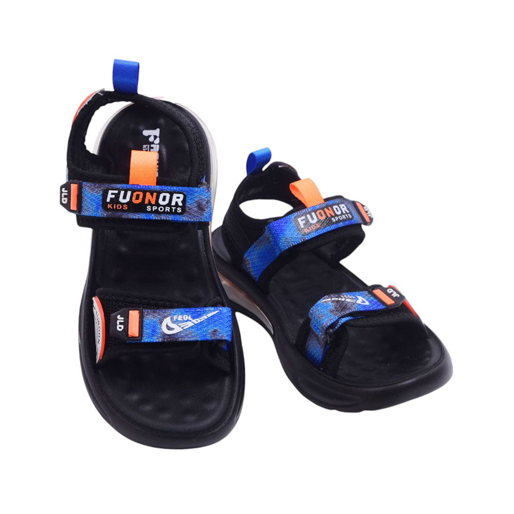 BOYS SANDAL 37 BLUE-BLACK B2408 32-37