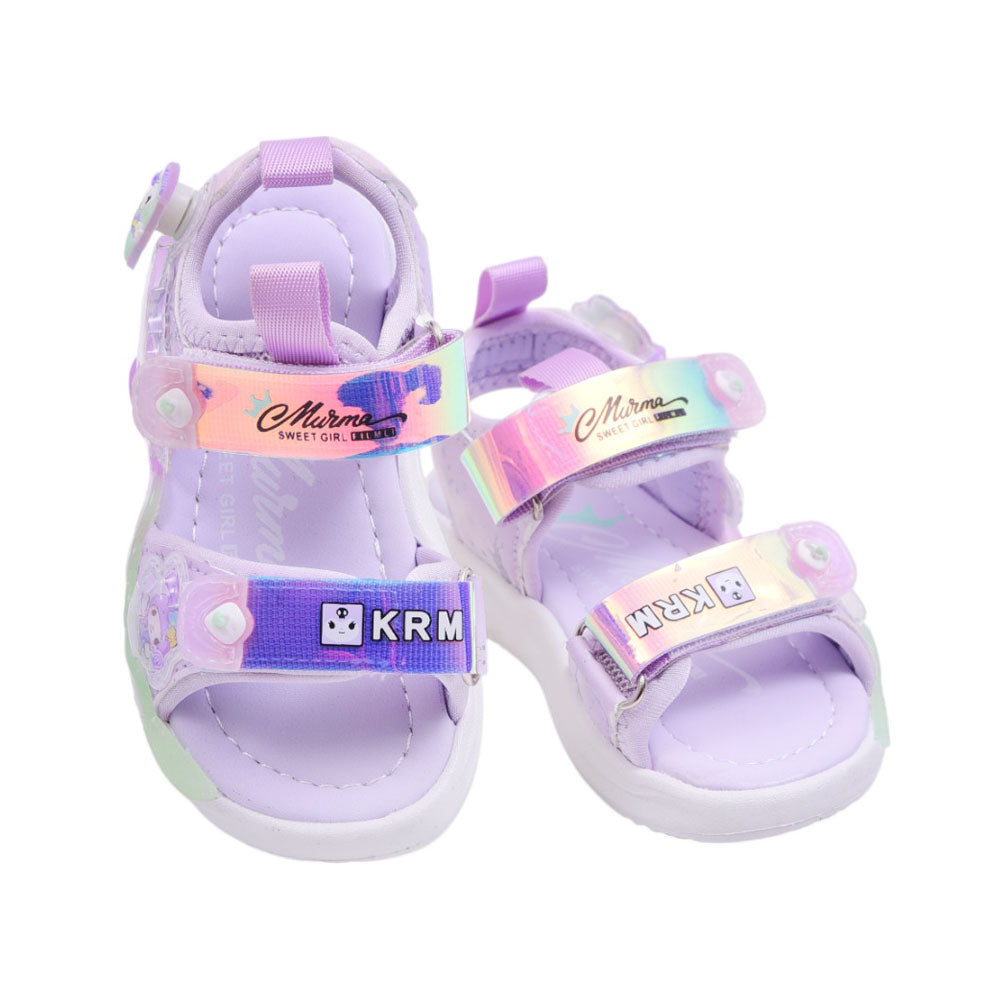 GIRLS SANDAL 24 PURPLE 806 23-28
