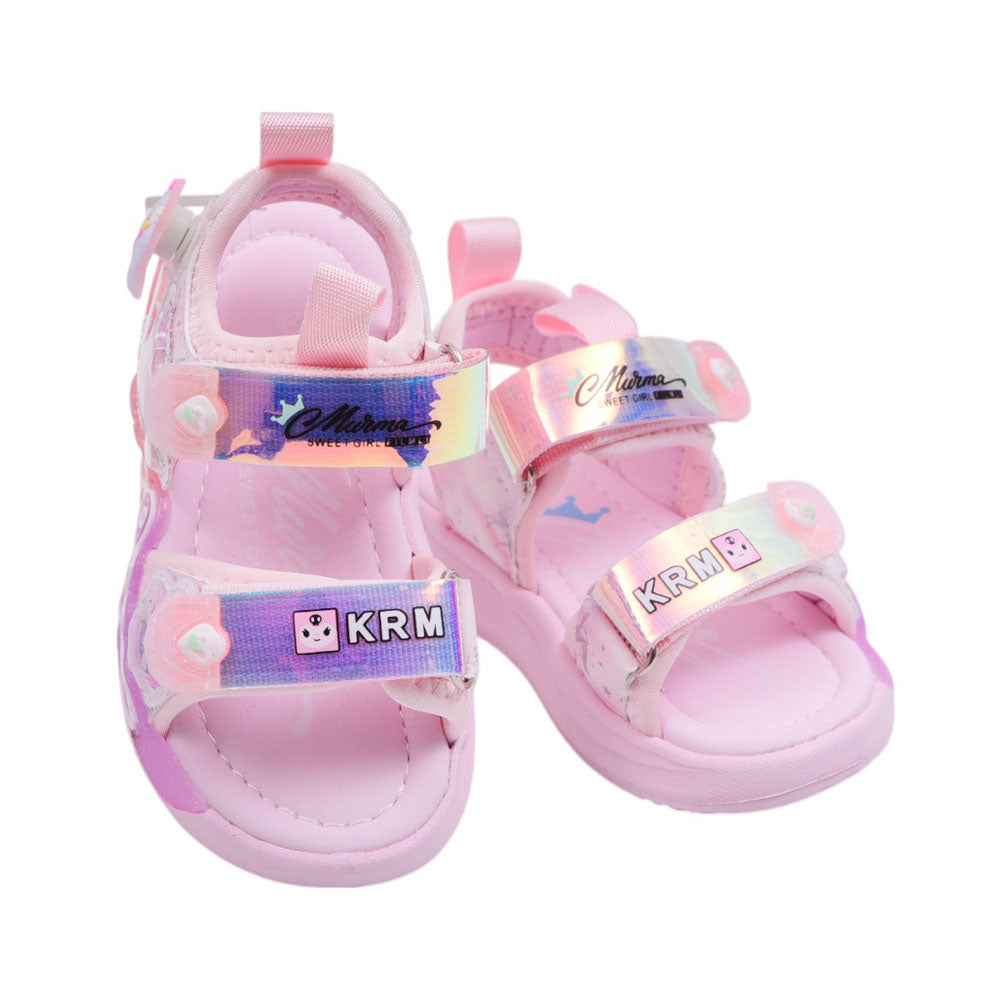 GIRLS SANDAL 23 PINK 806 23-28