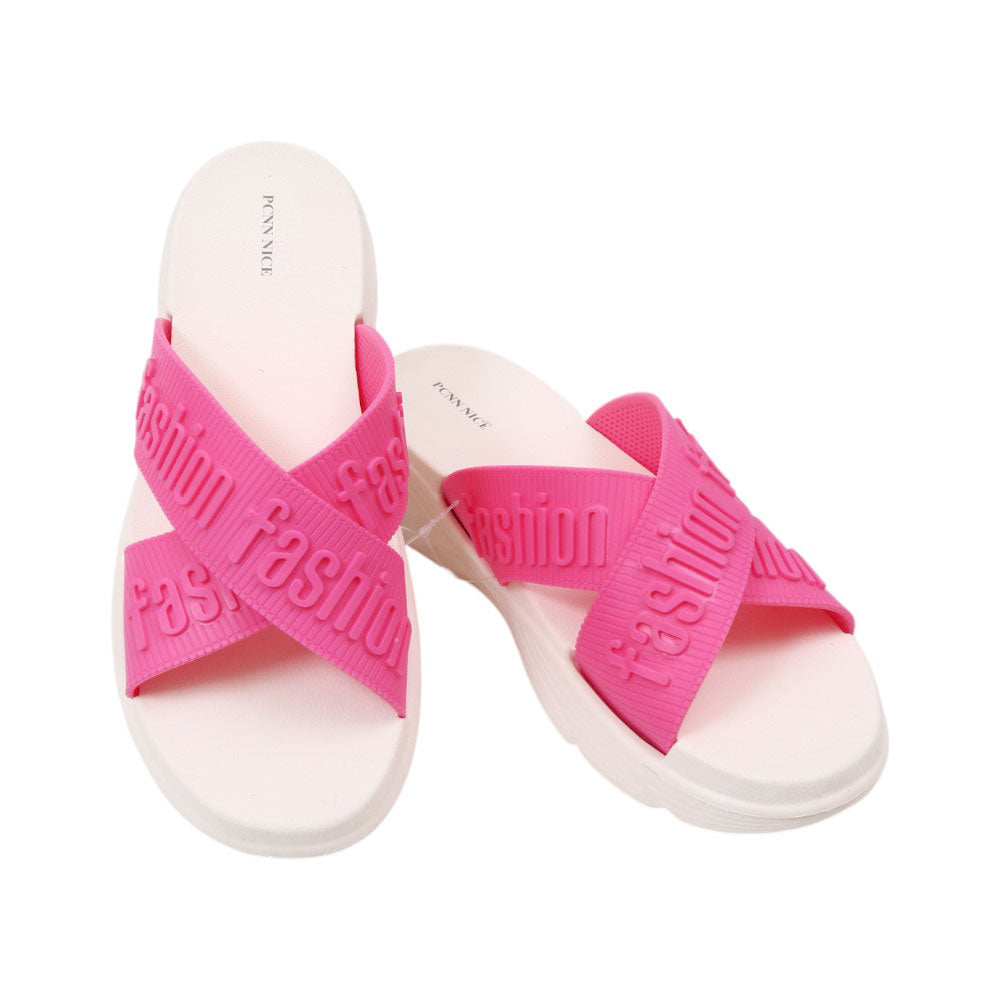 LADIES SLIPPER 40 PINK 24105-3 36-41