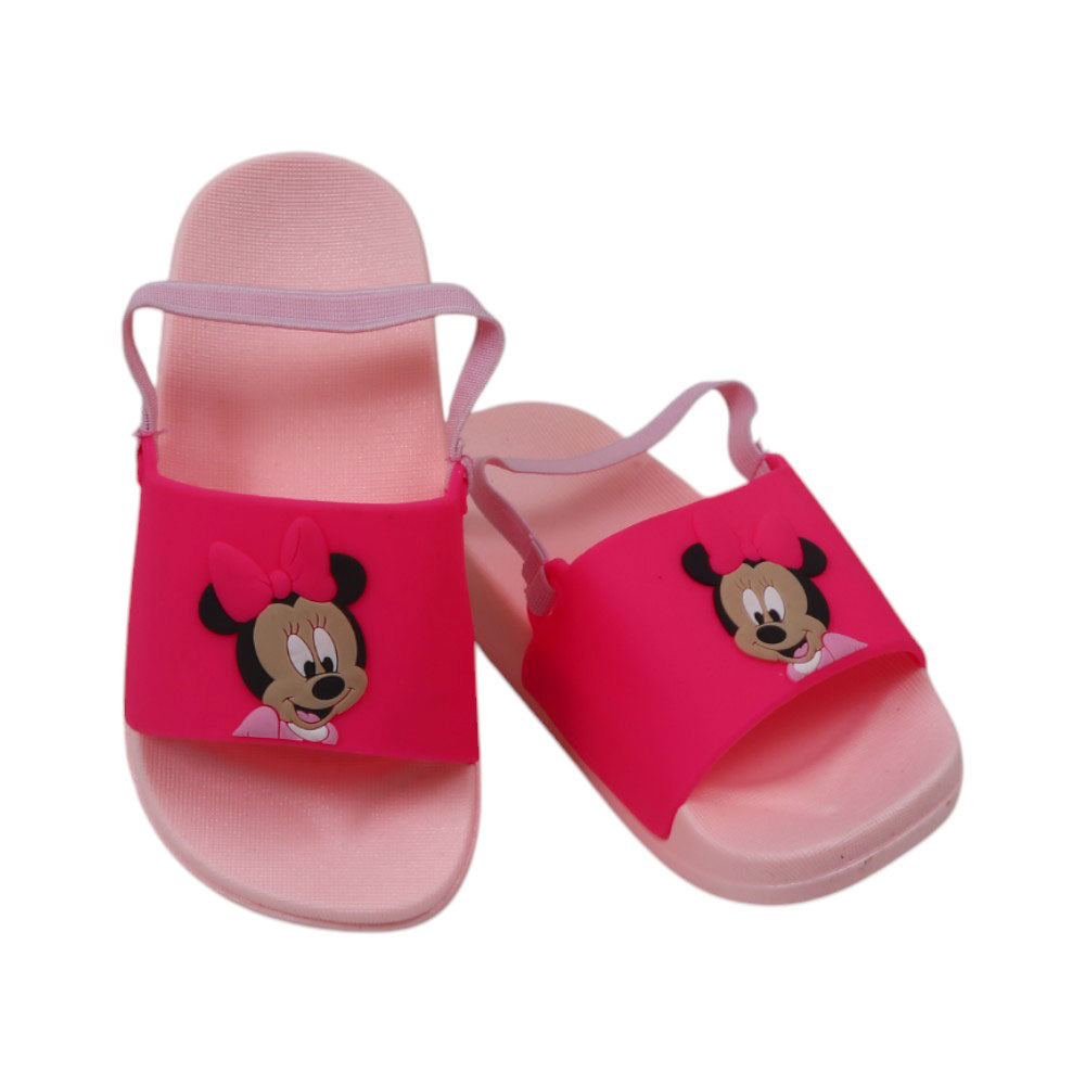 GIRLS SLIPPER BACK STRAP 22-23 PINK WY9066 18-23