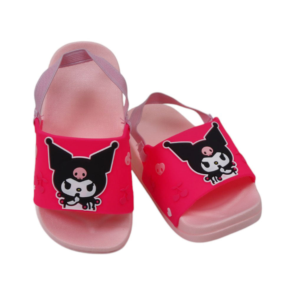 GIRLS SLIPPER BACK STRAP 20-21 PINK WY7131 18-23