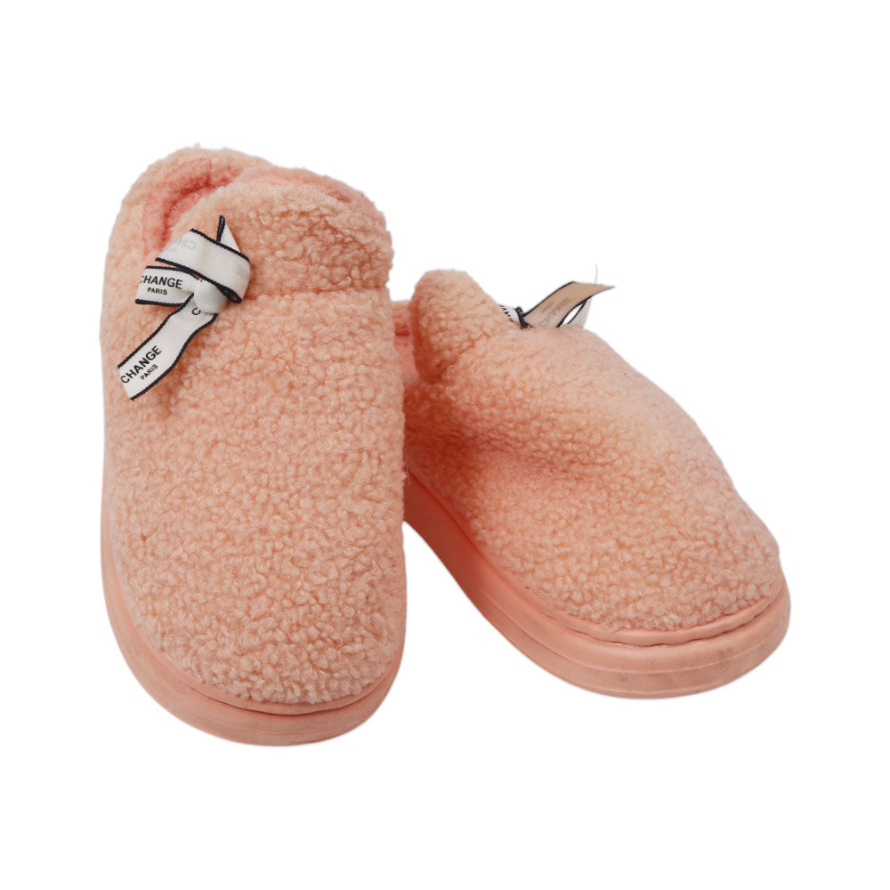 LADIES CARPET SLIPPER 40-41 IR-24 ORANGE 6660 36-41