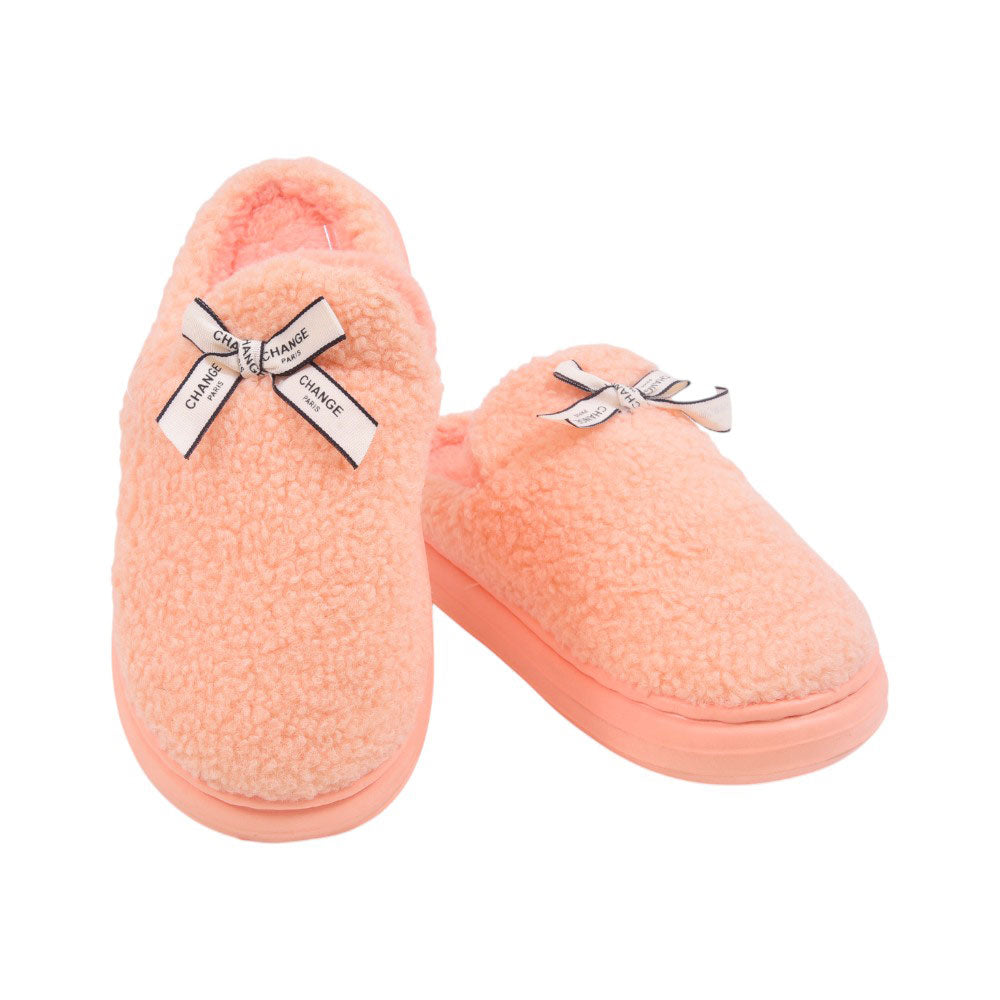 LADIES CARPET SLIPPER 36-37 IR-24 ORANGE 6660 36-41