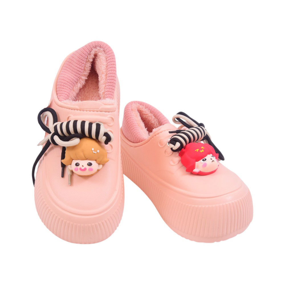 LADIES CARPET SHOES 40-41 IR-24 PINK 5519-1 36-41