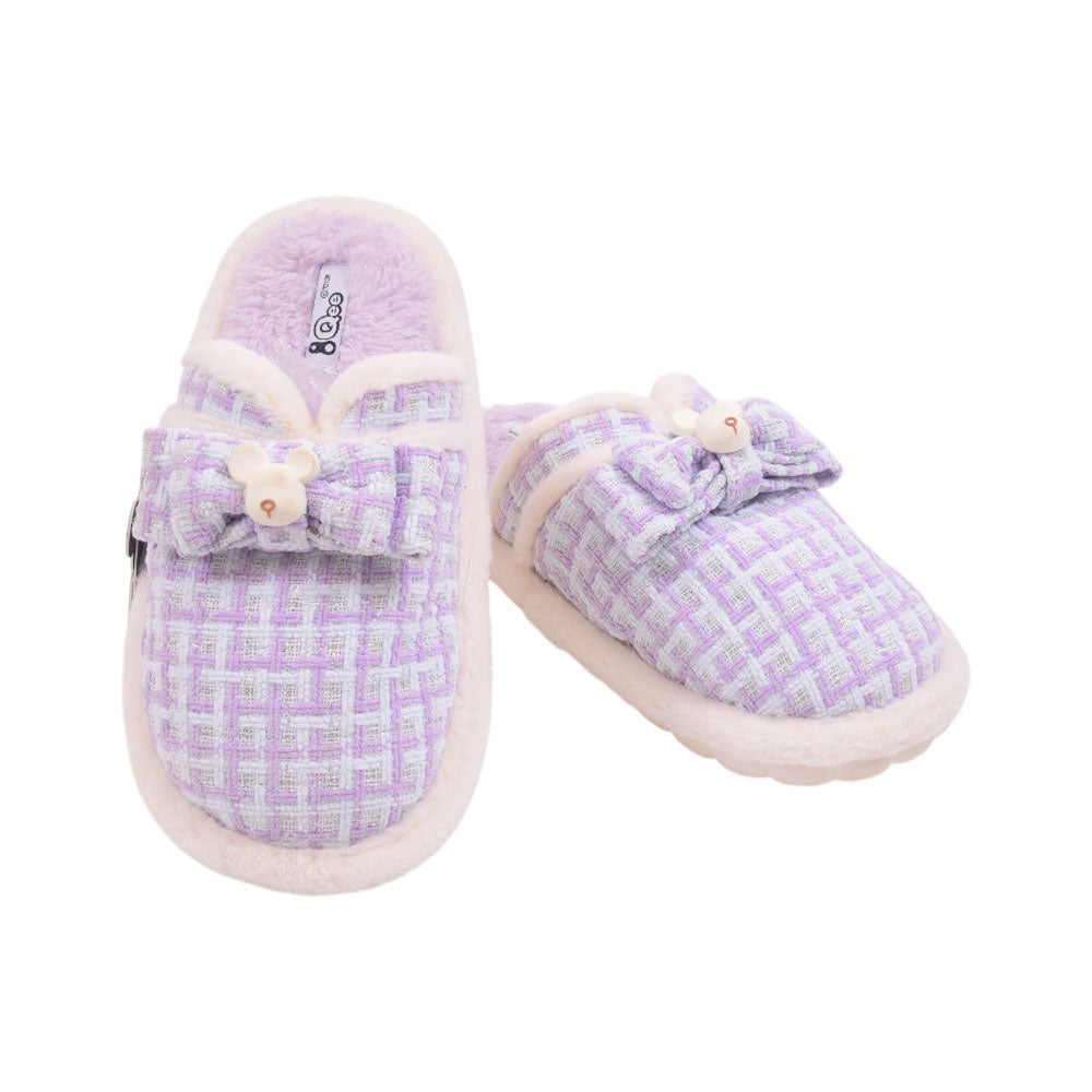 LADIES CARPET SLIPPER 36-37 IR-24 PURPLE 2599 36-41