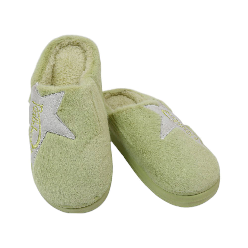 LADIES CARPET SLIPPER 40-41 IR-24 GREEN 5578 36-41