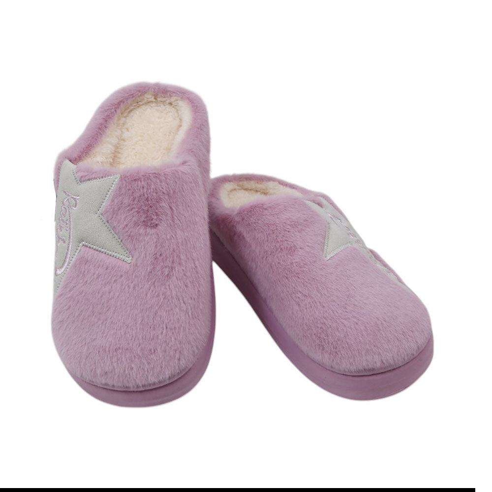 LADIES CARPET SLIPPER 36-37 IR-24 PURPLE 5578 36-41