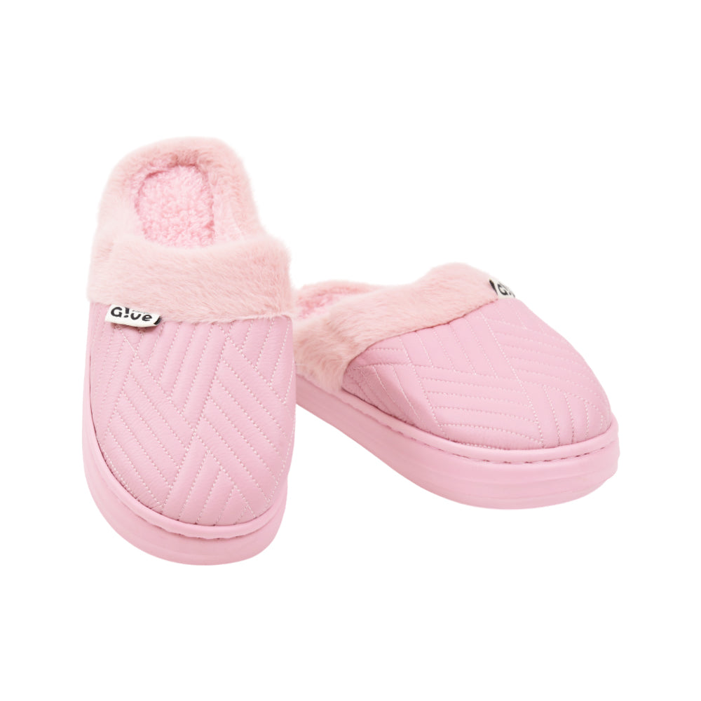LADIES CARPET SLIPPER 40-41 IR-24 PINK 5578 36-41