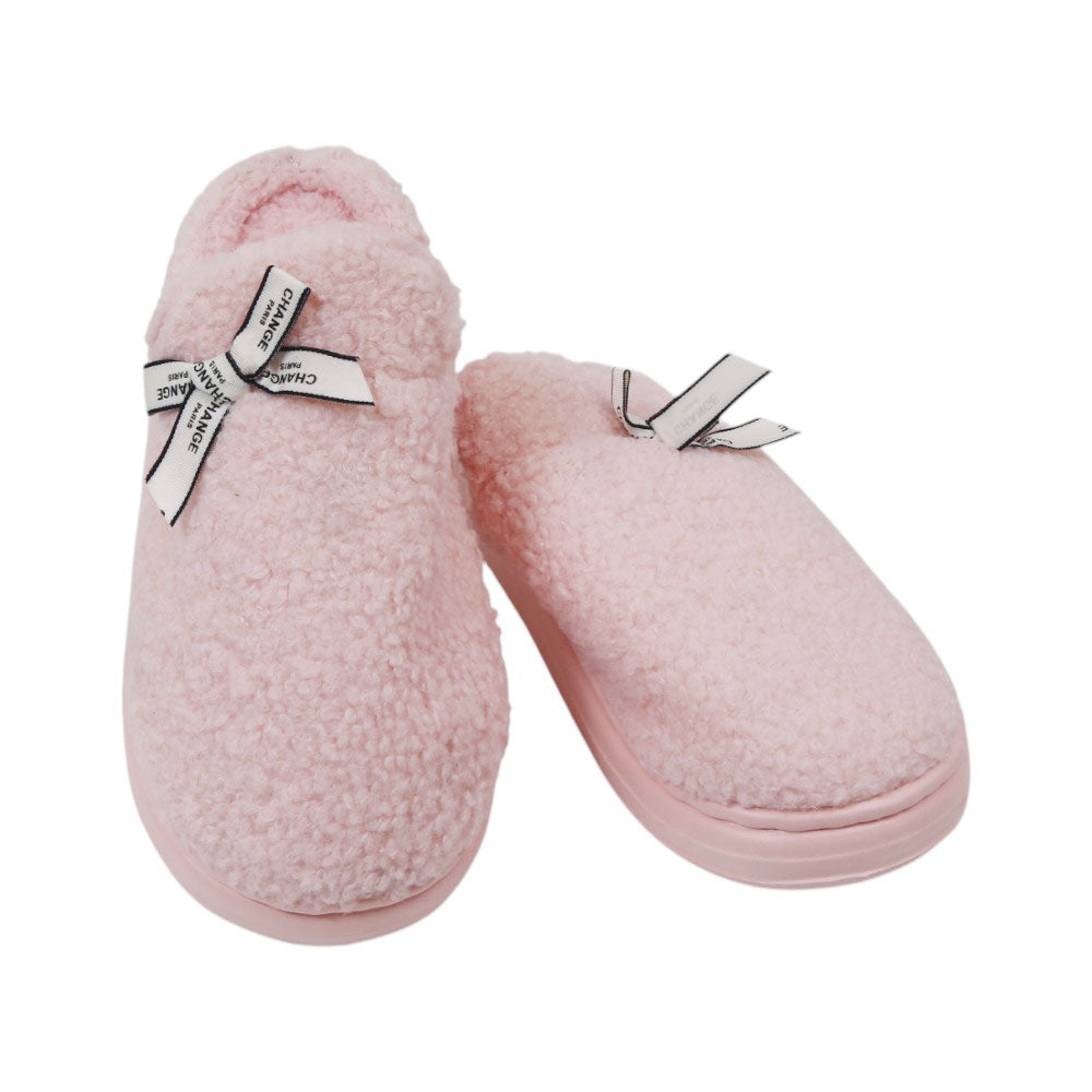 LADIES CARPET SLIPPER 40-41 IR-24 PINK 6660 36-41