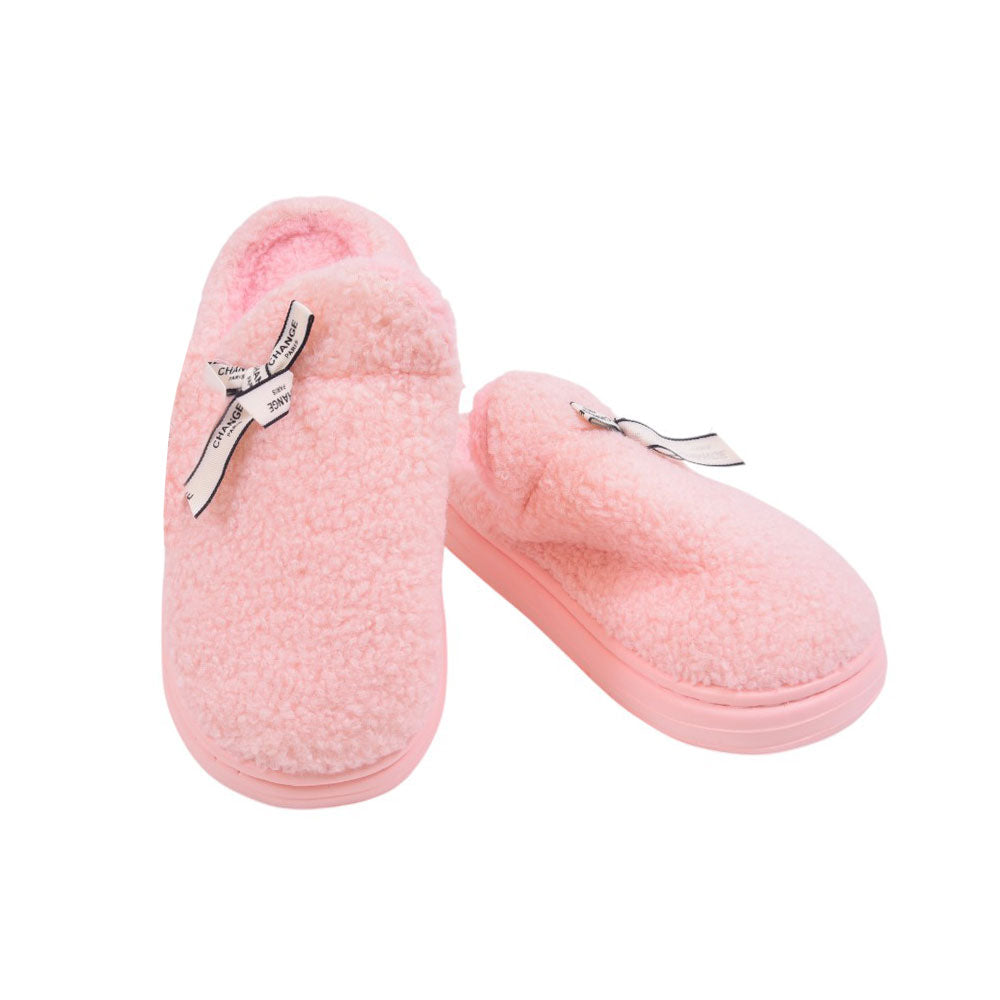 LADIES CARPET SLIPPER 38-39 IR-24 PINK 6660 36-41