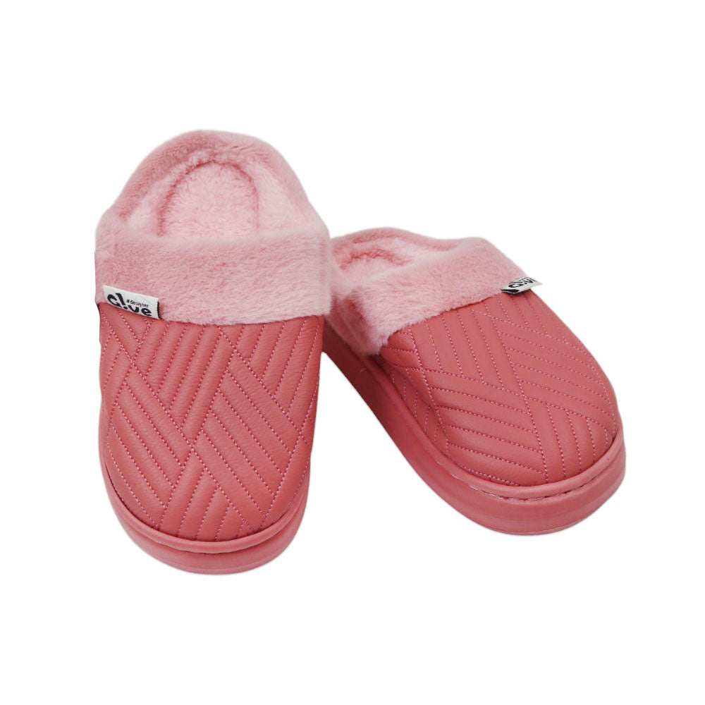 LADIES CARPET SLIPPER 36-37 IR-24 PEACH 5577 36-41