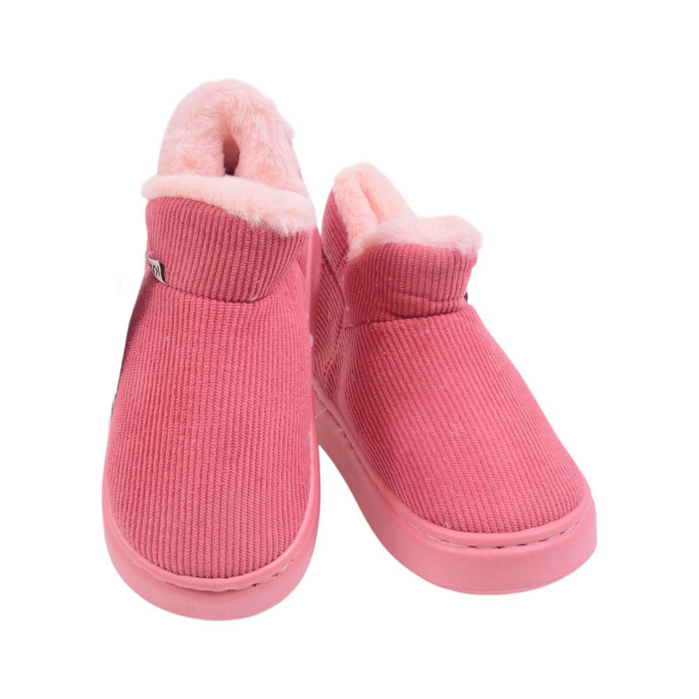LADIES CARPET SHOES 38-39 IR-24 PINK 6602 36-41