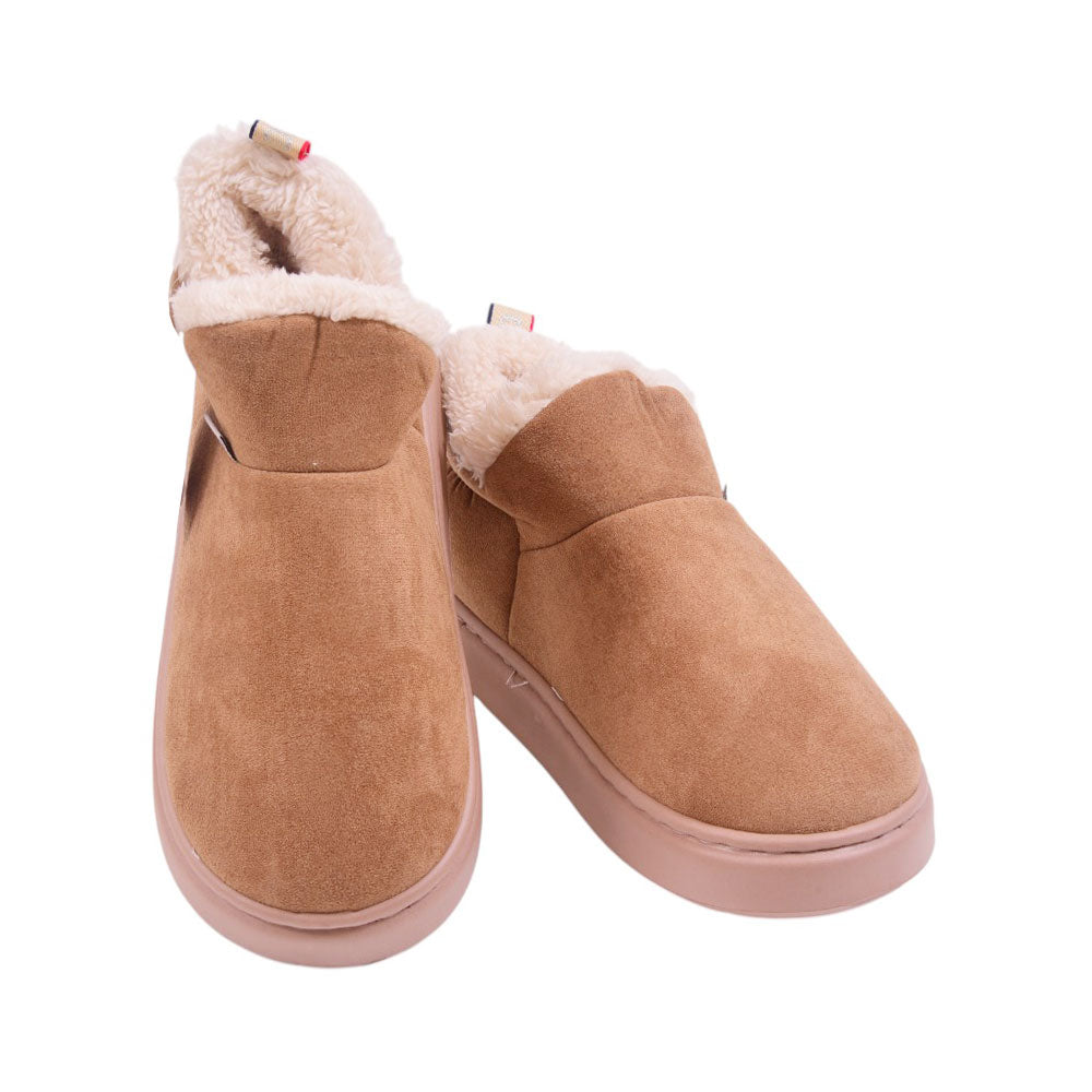 MENS CARPET SHOES 44-45 IR-24 BROWN 6603 40-45